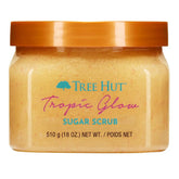 Tree Hut Tropic Glow Body Scrub, Exfoliating Sugar Scrub, Vegan, 18 Oz | Exfoliating & Nourishing with Shea Butter & Essential Oils, Body Exfoliator for All Skin Types, Self Care Gifts for Women